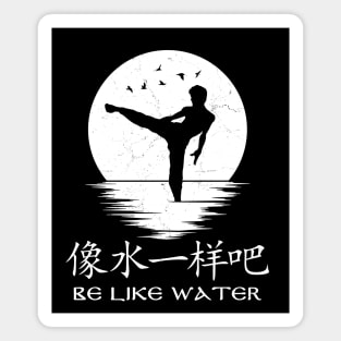 Be like water Magnet